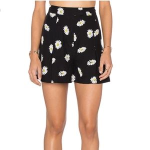 Kate Spade silk Daisy flowy shorts